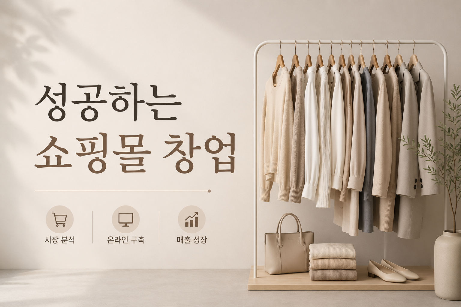 동대문 사입부터 자체 제작까지, 성공하는 쇼핑몰 창업 A to Z
