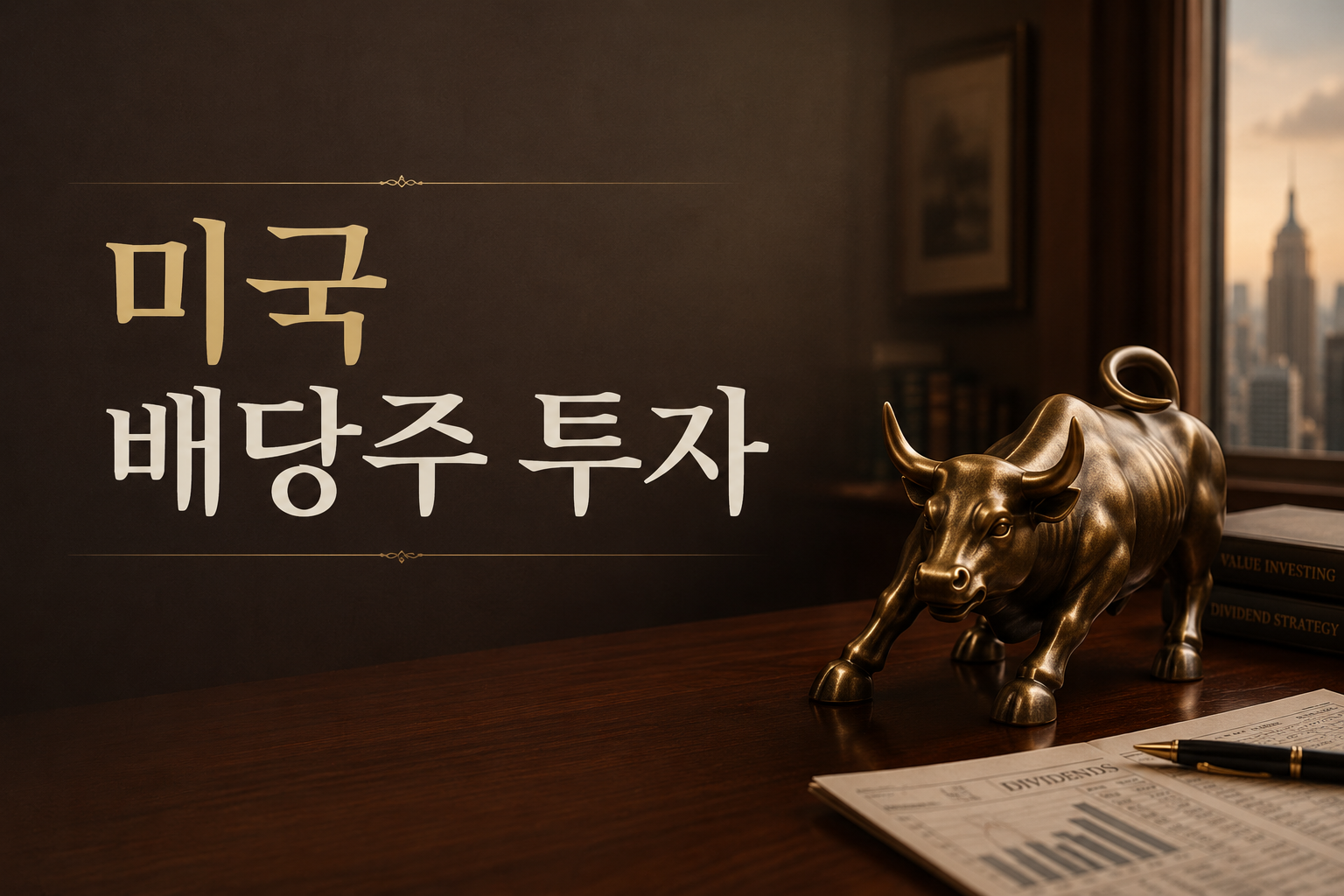 잃지 않는 투자를 위한 미국 배당주 포트폴리오 구축하기